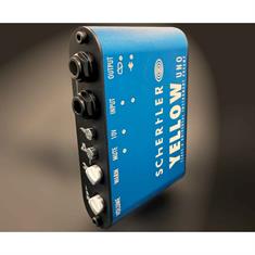Schertler - Yellow UNO preamplifier from side