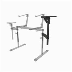 BlackPantherSystem - ​Loudspeaker Shelf Quassia altavoz right side and up on keyboard stand