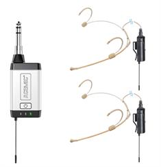 Acemic wireless set with 2 headset microphones  - Q2/H1