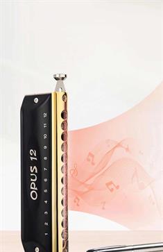 Easttop Opus 12 hole chromatic harmonica close