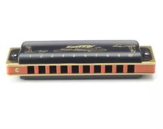 Easttop Blues harmonica - 10 hole diatonic model T008K frontside