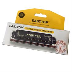 Easttop Blues harmonica - T008K in color box