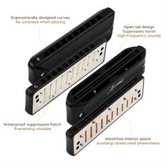 JDR Harmonica - Assassin Blues Harmonica design