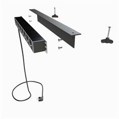 Jatoba Angulo 8S Black Panther System Strømskinne