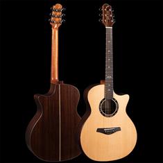 Mike Lawson guitar w/cutaway - ML8000-GCB NAS backside