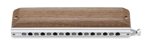 Suzuki Sirius S-64CW WOOD chromatic harmonica