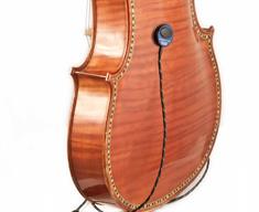 Schertler - Dyn-V-P48 Microphone  Violin backside
