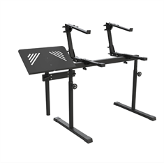 BlackPantherSystem - Quassia Nota Laptop Holder on keyboard stand - left side