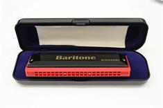Suzuki Baritone Harmonica SBH-21 - C#  sharp with case