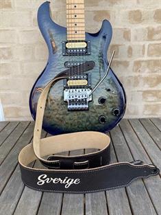 Franklin Embroidery brown leather strap - Sverige