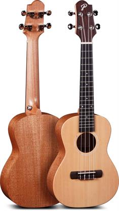 US30-C Ukulele - PearlRiverPiano front and back
