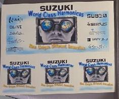 Suzuki sticker - 1 pcs.