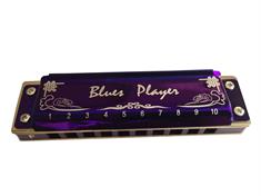 Easttop Blues harmonica - PR020 7-pcs. color package purple