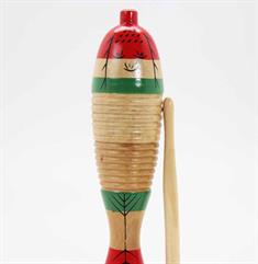 Guiro Wooden Shaker with stick