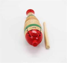 Guiro Wooden Shaker with stick front