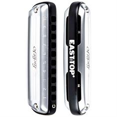 East top Lucky 10 Harmonica - Key C - Side