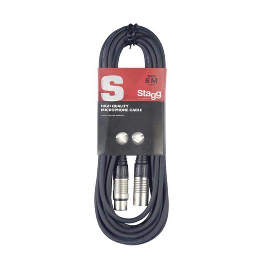 Stagg SMC6 Microphone cable XLR/XLR (M/F) - 6m