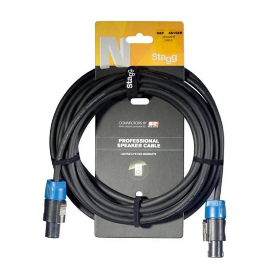 Stagg Speakon cable Spk/Spk (M/M) 6,0m